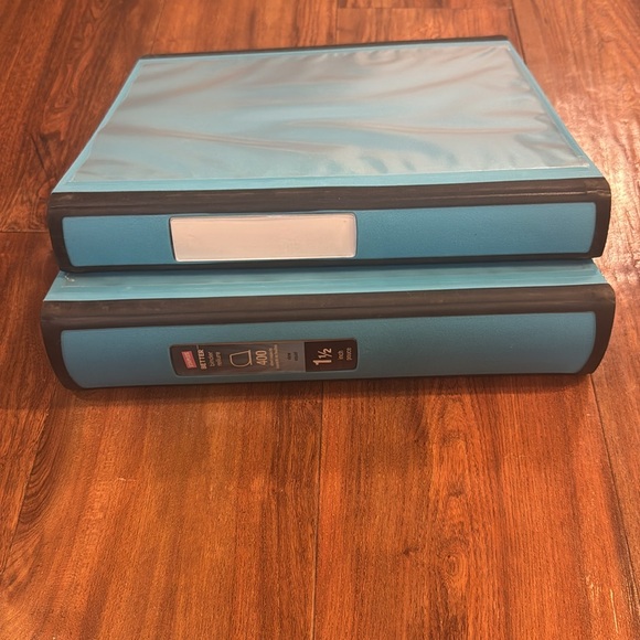 Two binders different sizes with tabs and dividers and labels - Picture 2 of 8